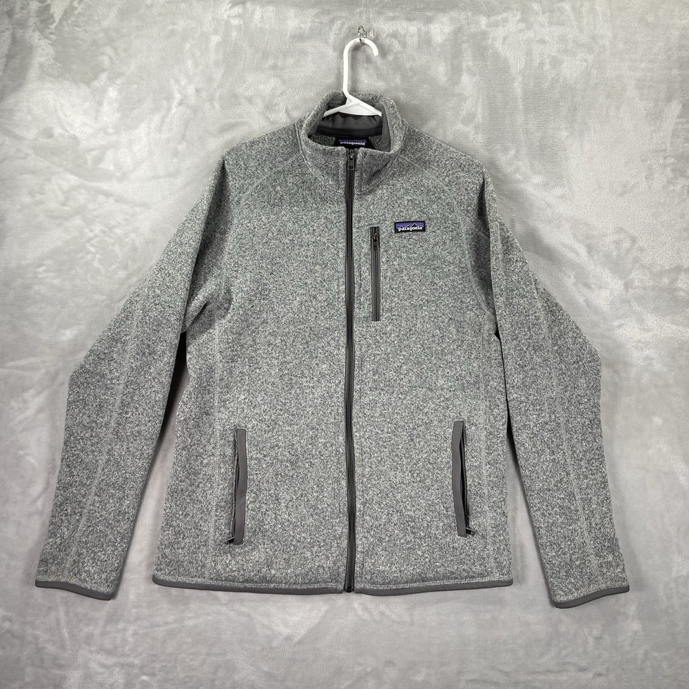 Patagonia Better Sweater Jacket Mens Medium Full Zip Fleece Cozy Outdoor Casual